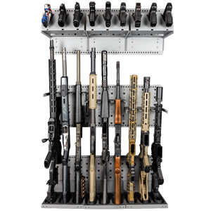 Package 108 Package, pkg, panels, thin wall panel, 11 x 29, vertical rifle display, vertical, handguns