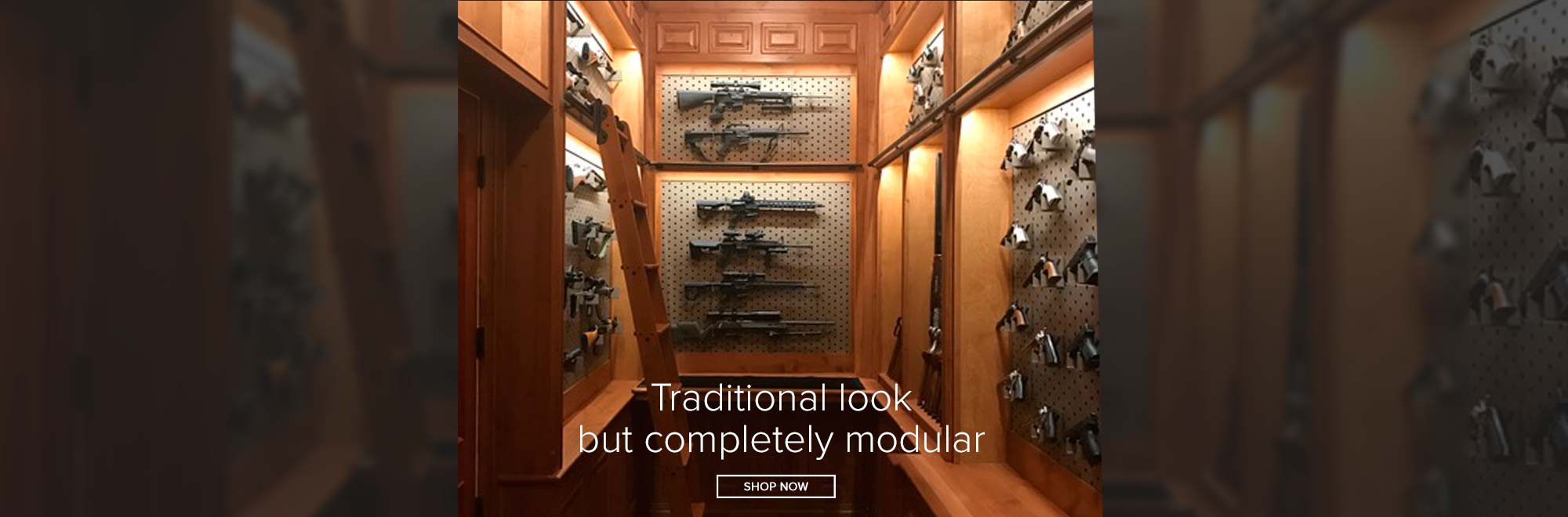 Picture of a customers Gun Room