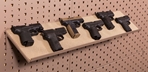Handgun Display Shelf - SH-10.8A.1G