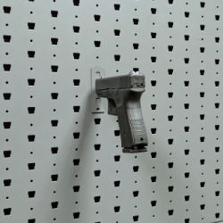 Handgun Barrel Hanger - Straight handgun, barrel, hanger, pistol, straight, revolver
