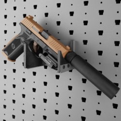 Heavy-duty Hybrid Handgun Hanger heavy-duty, hybrid, handgun, hanger