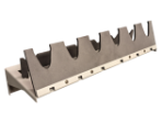 Hybrid Handgun Shelf Hanger - 6 Handguns - HGSH-HY-6.1