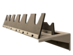 Hybrid Handgun Shelf Hanger - 6 Handguns - HGSH-HY-6.1