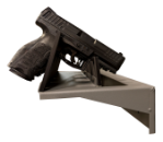 Hybrid Handgun Shelf Hanger - 6 Handguns - HGSH-HY-6.1