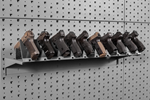 Handgun Shelf Hanger - 10 Handguns - HGSH-HY-10.1-g