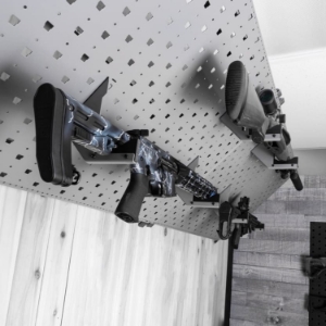 Hybrid Horizontal Hangers for 45° Panel  hybrid, horizontal, hanger, gun, HDPE, rifle, 45 degree, angled