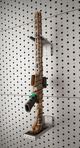 Hybrid Vertical Stock Support Shelf, 1-rifle 