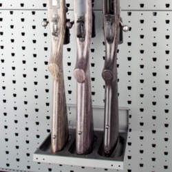 Hybrid Vertical Stock Support Shelf - 3 Rifles 