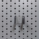 Medium horizontal suppressor hanger straight-on empty