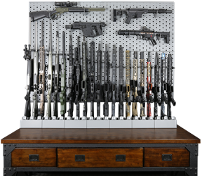 Package 1045 Package, pkg, panels, 36", 36 inch, vertical, horizontal, rifles, shotguns, long guns