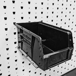 Plastic Bin Kit W/ Bin Plate Adapter plastic, bin, kit