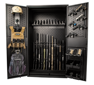 Ultimate Weapon Cabinet Package 1 Cabinet, Weapon Cabinet, Ultimate Weapon Cabinet, Rifle Cabinet, Weapon Storage, Gun Storage 