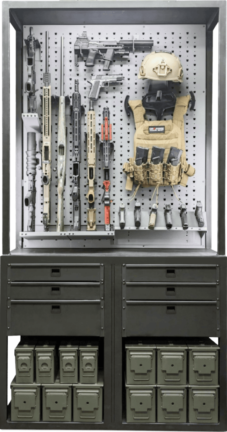 Ultimate Weapon Stand UWS-84.44.18-1.1 Weapon stand, freestanding, weapon, lone standing, rack, ultimate