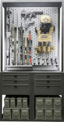 Ultimate Weapon Stand UWS-84.44.18-1.1 Weapon stand, freestanding, weapon, lone standing, rack, ultimate