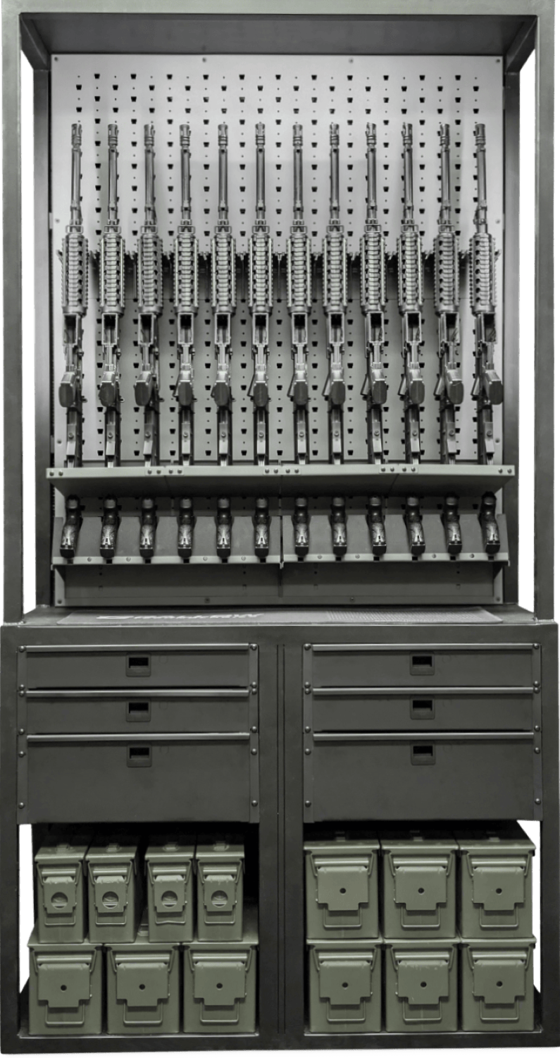 Ultimate Weapon Stand UWS-84.44.18-1.2 Weapon stand, freestanding, weapon, lone standing, rack, ultimate