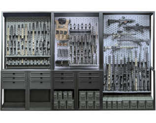 Ultimate Weapon Stand UWS-84.44.18-3.3 Weapon stand, freestanding, weapon, lone standing, rack, ultimate