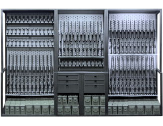 Ultimate Weapon Stand UWS-84.44.18-3.5 Weapon stand, freestanding, weapon, lone standing, rack, ultimate