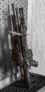 Vertical Retail Display Hanger Left - 3 Rifles Vertical Hanger, Retail, Display, 3 rifles